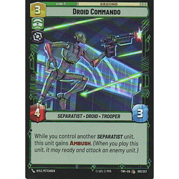 Droid Commando carta swu TWI81/257 Common