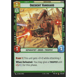x3 Obedient Vanguard carta swu TWI104/257 Common