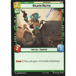 x3 Ryloth Militia carta swu TWI108/257 Common