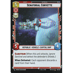 Senatorial Corvette carta swu TWI148/257 Common