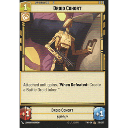 x3 Droid Cohort carta swu TWI218/257 Common