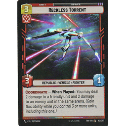 Reckless Torrent carta swu TWI162/257 Common