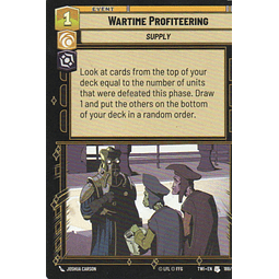 X3  Wartime Profiteering carta swu TWI188/257 Uncommon