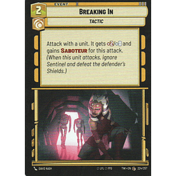 x3 Breaking In carta swu TWI224/257 Common