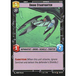 x3 Droid Starfighter carta swu TWI228/257 Common