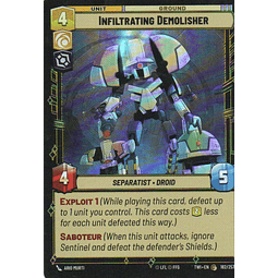  Infiltrating Demolisher carta swu TWI182/257 Common