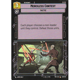 x3 Merciless Contest carta swu TWI238/257 Common