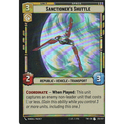  Sanctioner's Shuttle carta swu TWI213/257 Uncommon