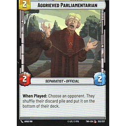x3 Aggrieved Parliamentarian carta swu TWI252/257 Common