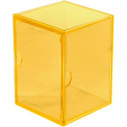 Eclipse 2-Piece 100+ Deck Box - Lemon Yellow