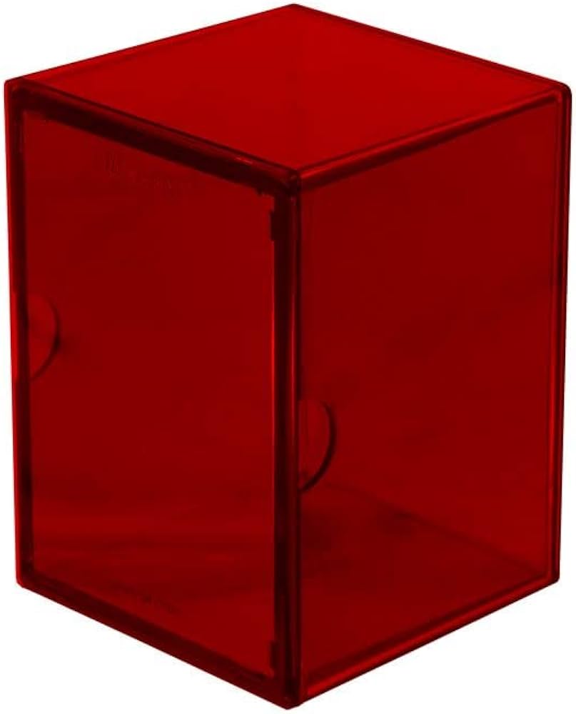 Eclipse 2-Piece 100+ Deck Box - Apple Red