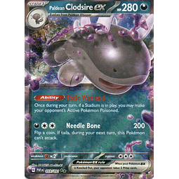 Paldean Clodsire ex carta poke PAF EN 059/091