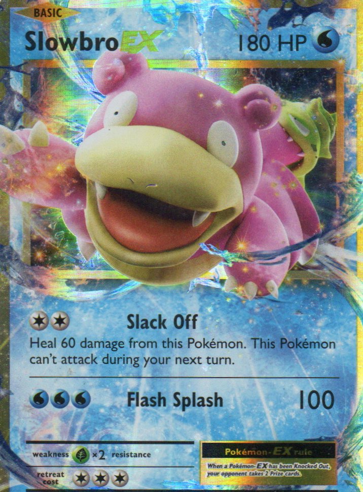 Slowbro EX carta poke EN 26/108