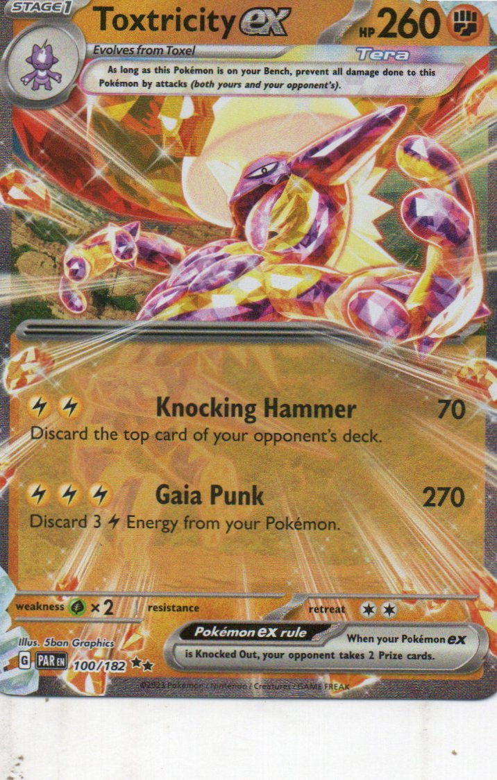 Toxtricity ex carta poke PAR EN 100/182