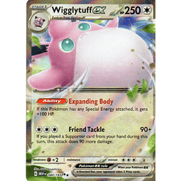 Wigglypuff EX carta poke G MEW EN 040/165