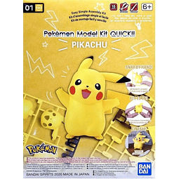 Bandai Pokémon Model Kit Quick!! Pikachu