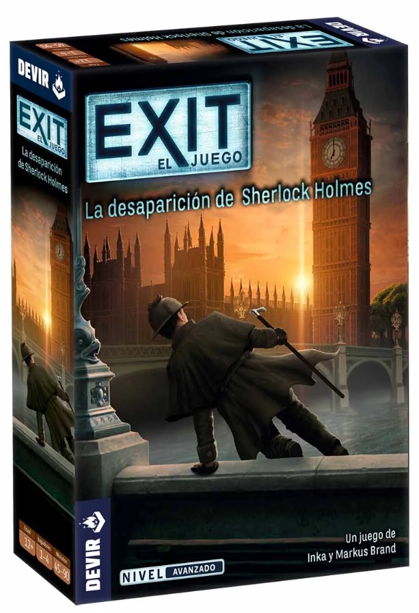 Juego de Mesa - EXIT La Desaparición de Sherlock Holmes