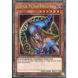 Chica Maga Oscura carta yugi MP24-SP009 Quarter Secret Rare