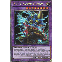 XYZ-Dragon Cañon carta yugi MP24-SP011 Quarter Secret Rare