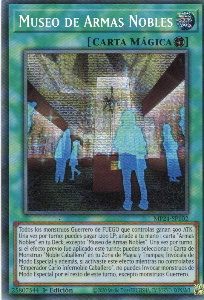 Museo de Armas Grandes carta yugi MP24-SP102 Prismatic Secret Rare