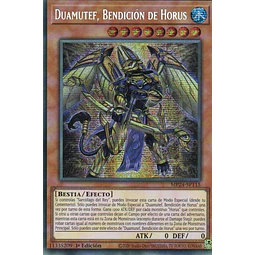 Duamutef, Bendicion de Horus carta yugi MP24-SP115 Prismatic Secret Rare