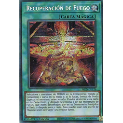 Recuperacion de Fuego carta yugi MP24-SP126 Prismatic Secret Rare