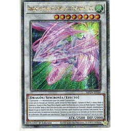 Dragon de Polvo de Estrellas de Sincronia Accel carta yugi MP24-SP030 Quarter Secret Rare