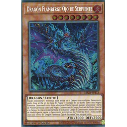 Dragon Flamberge Ojo de Serpiente carta yugi MP24-SP113 Prismatic Secret Rare