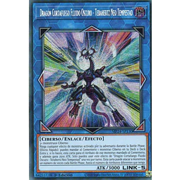 Dragon Cortafuego Fluido Oscuro - Terahertz Neo Tempestad carta yugi MP24-SP130 Prismatic Secret Rare