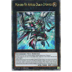 Numero F0: Futuro Draco Utopia carta yugi MP24-SP037 Quarter Secret Rare