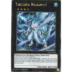 Tiburon Bahamut carta yugi MP24-SP036 Quarter Secret Rare