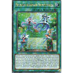 Escenario Iluminado Bromiestrella carta yugi MP24-SP046 Quarter Secret Rare