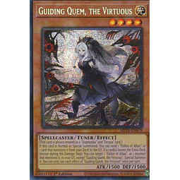 Guiding Quem, the Virtuous carta yugi MP24-EN078 Prismatic Secret Rare