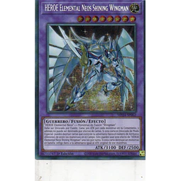 HEROE Elemental Neos Shining Wingman carta yugi MP24-SP062 Prismatic Secret Rare