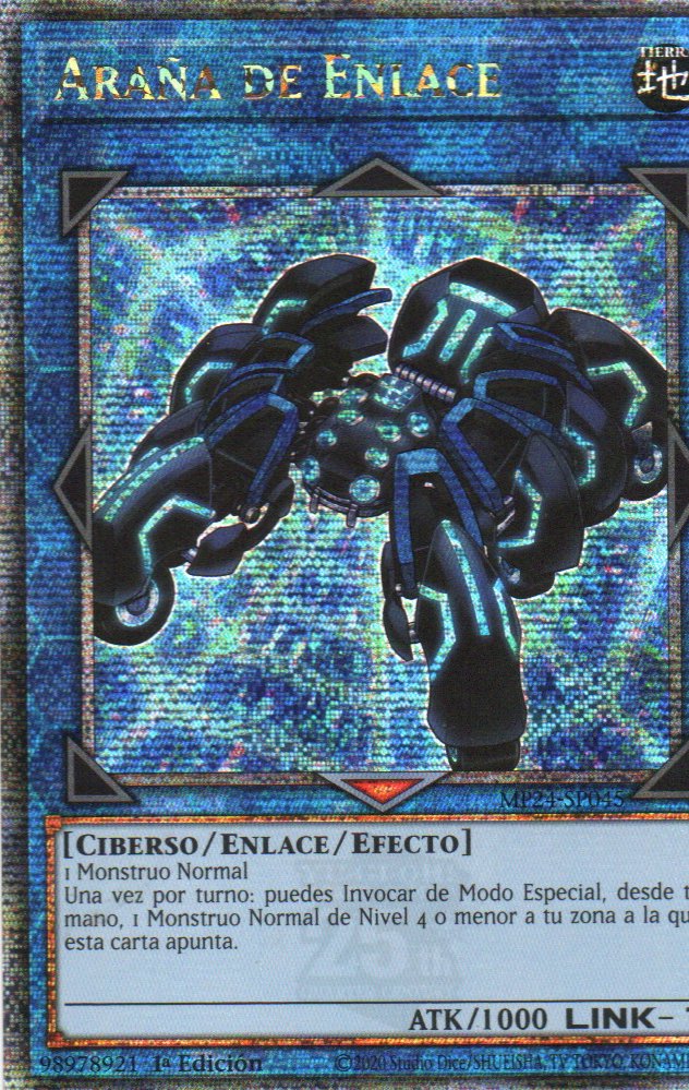 Araña de Enlace carta yugi MP24-SP045 Quarter Secret Rare