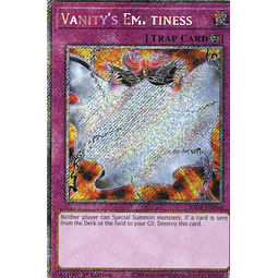 Vanity´s Emptiness carta yugi RA03-EN246 Platinum Secret Rare