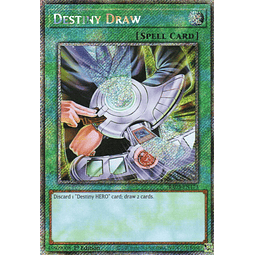 Destinny Draw carta yugi RA03-EN173 Platinum Secret Rare