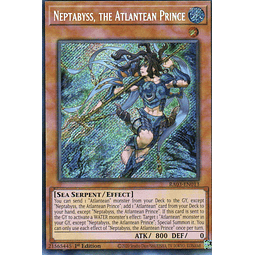 Neptabyss, the Atlantean Prince carta yugi RA03-EN013 Prismatic Secret Rare