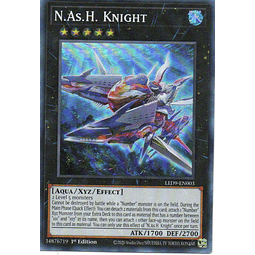 N.As.H. Knight carta yugi LED9-EN003 Super Rare