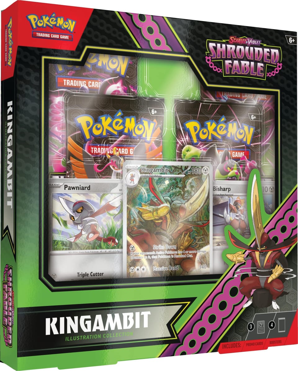 Pokemon Shrouded Fable Kingambit Illustration Collection (ingles)