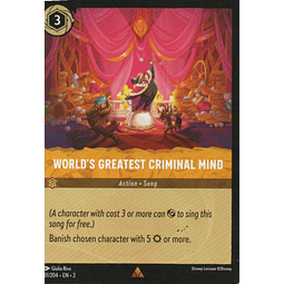 World´s Greatest Criminal Mind