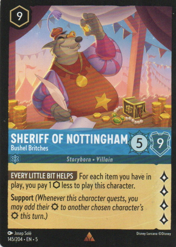 Sheriff of Nottingham Bushel Britches 