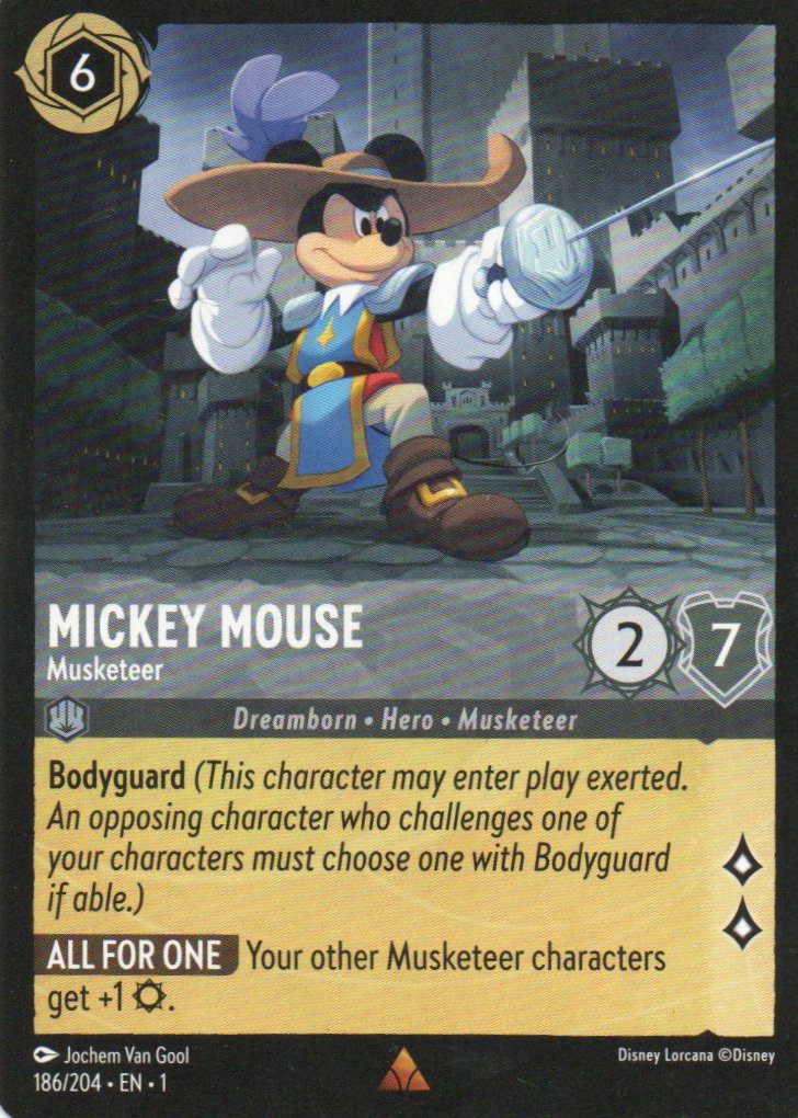 MIckey Mouse Musketeer 