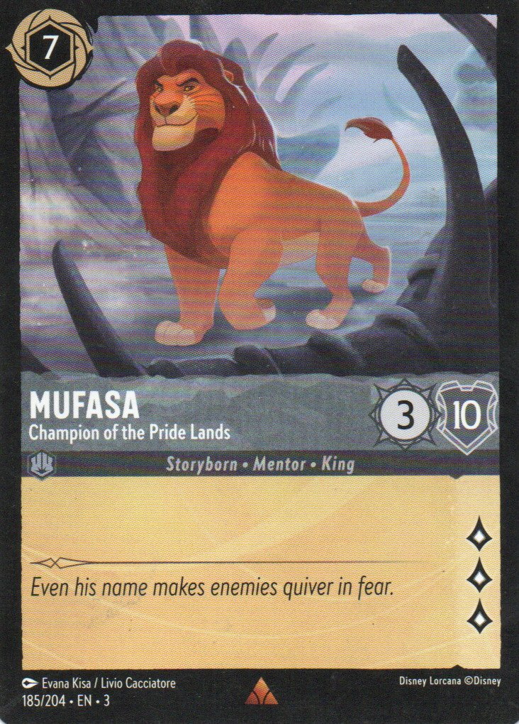 Mufasa Champion of the Pride Land 