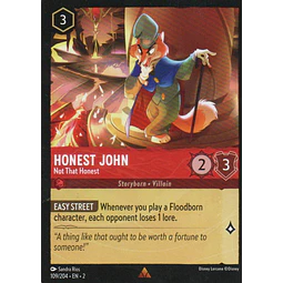 Honest John Not That Honest