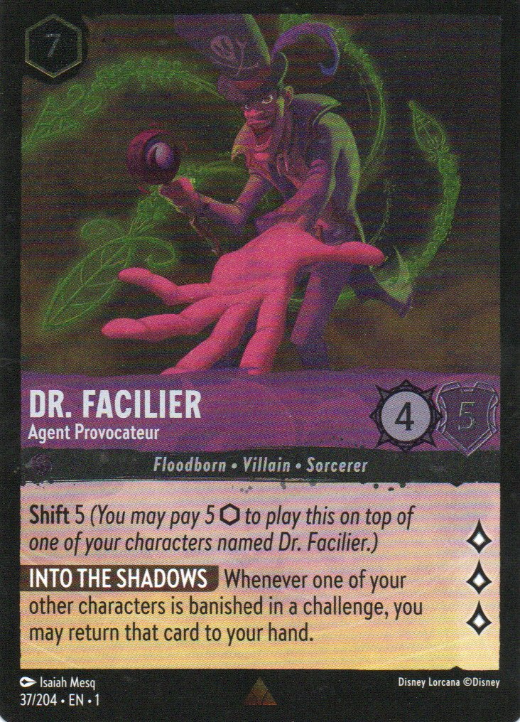 Dr. Facilier Agent Provocateur Foil