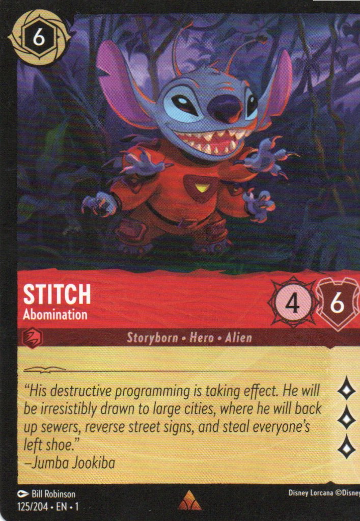 Stitch  Abomination 