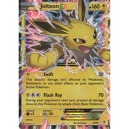 Jolteon EX carta pokemon