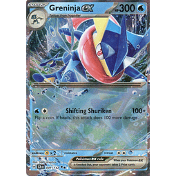 Greninja ex carta pokemon