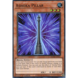 Ashoka Pillar Carta yugi MZMI-EN018 Super Rare